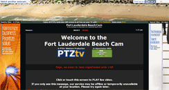 Desktop Screenshot of ftlauderdalebeachcam.com